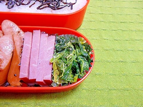 お弁当に！ほうれん草のマヨネーズ和え